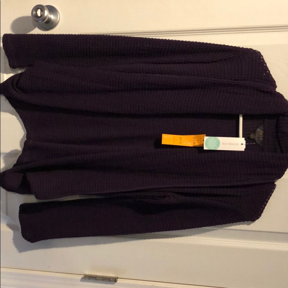 Stitch Fix Purple Cardigan